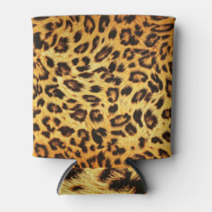 Rafraîchisseur Pour Canette Leopard tendance : Motif de design de peau.