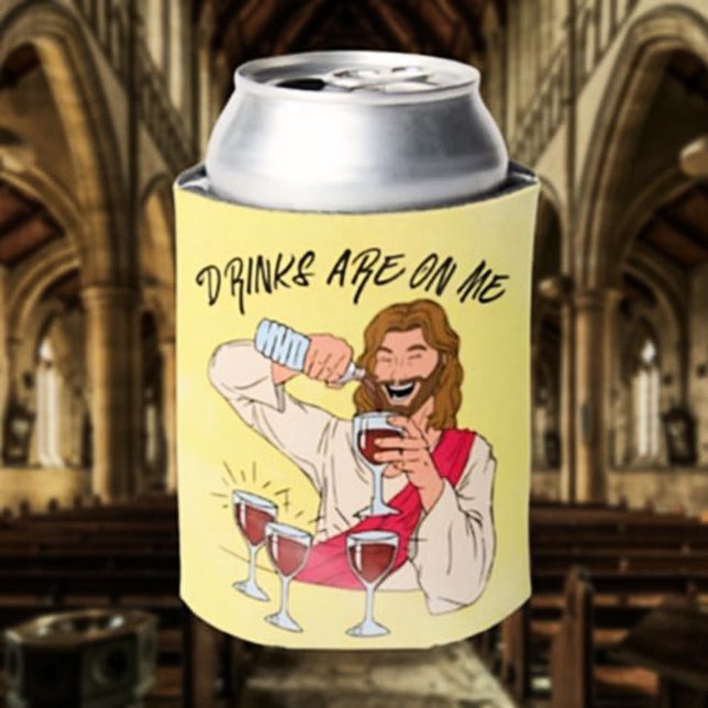 Rafraîchisseur Pour Canette Les Boissons Sont Sur Moi (Créateur téléchargé)