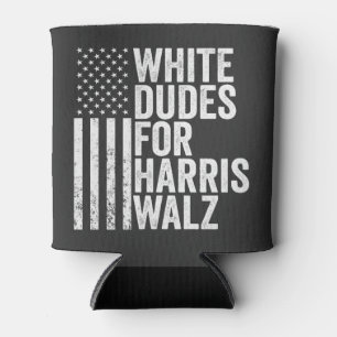Rafraîchisseur Pour Canette Les Mecs Blancs De Harris Walz Élection Du Drapeau