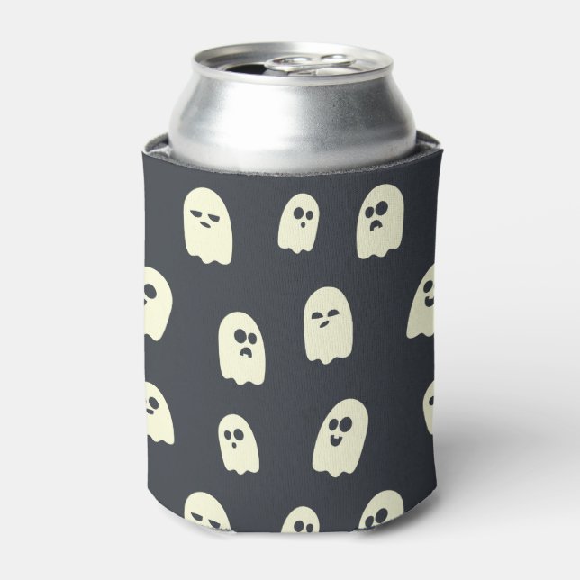 Rafraîchisseur Pour Canette Les mignons fantômes d'Halloween (Can devant)