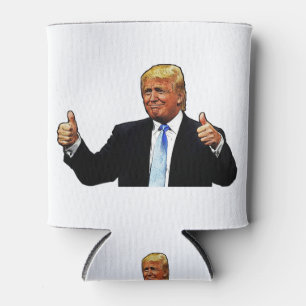Rafraîchisseur Pour Canette Les pouces en l'air - Donald Trump