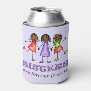 Rafraîchisseur Pour Canette Les Soeurs Sont Des Amis Pour Toujours