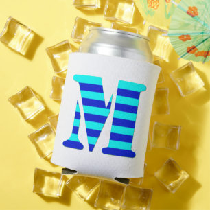 RAFRAÎCHISSEUR  POUR CANETTE LETTRE COUPE M, BLEU