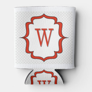 Rafraîchisseur Pour Canette Lettres d'amour "W"