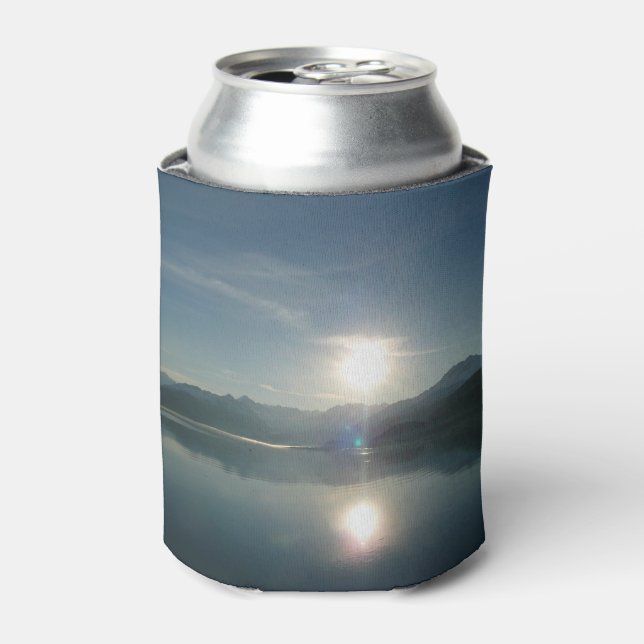 Rafraîchisseur Pour Canette Lever de soleil sur College Fjord Alaska Photograp (Can devant)