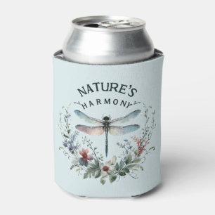 Rafraîchisseur Pour Canette L'harmonie de la nature - libellule artistique