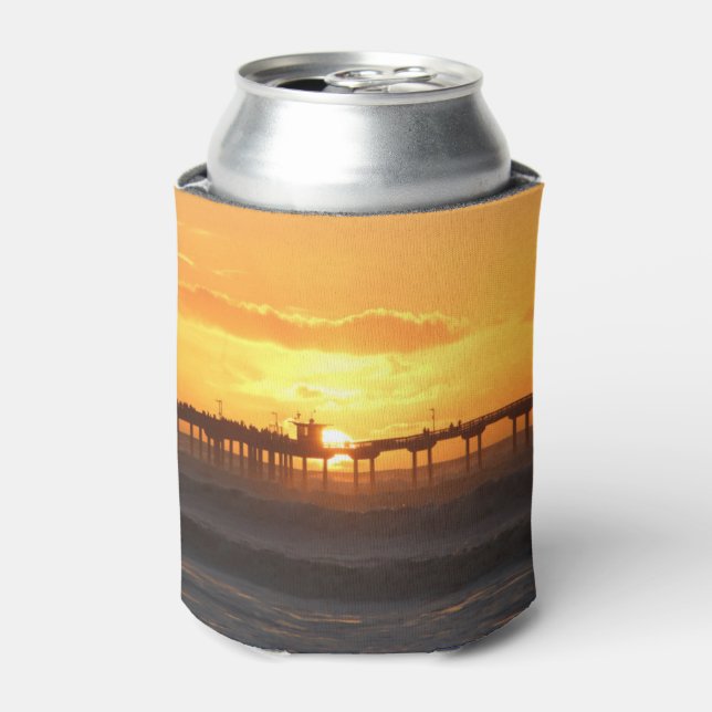 Rafraîchisseur Pour Canette L'homologue californien au coucher du soleil (Can devant)
