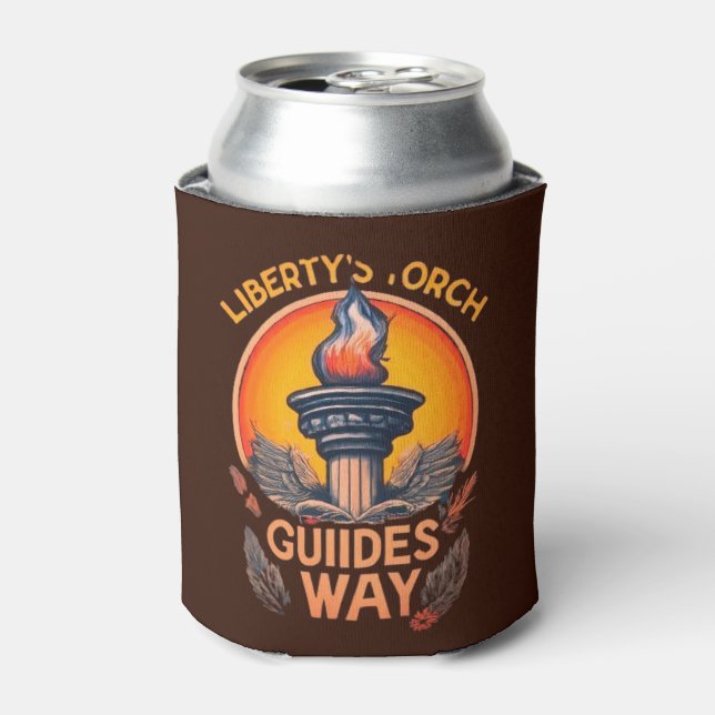 Rafraîchisseur Pour Canette Liberty's Torch Guides Way (Can devant)