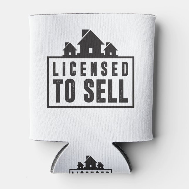 Rafraîchisseur Pour Canette Licence De Vente De Slogan Immobilier (Devant)