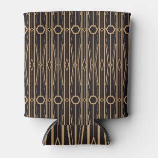 Rafraîchisseur Pour Canette Lignes en cuivre : Texture géométrique moderne
