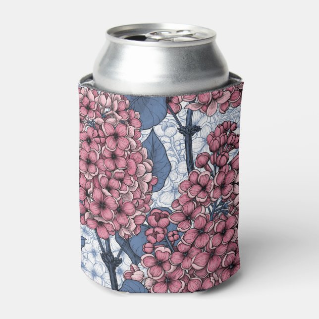 Rafraîchisseur Pour Canette Lilac en rose et bleu (Can devant)