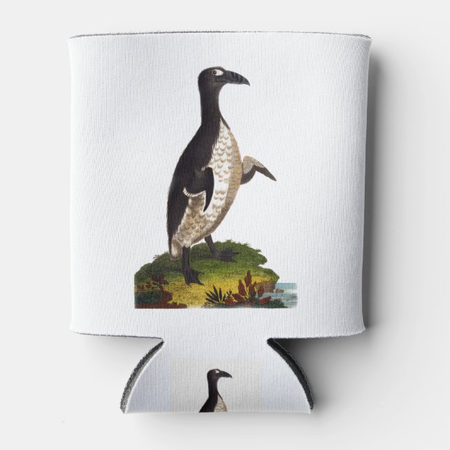 Rafraîchisseur Pour Canette Linnaeus Birds - Great Auk - Extinct (Devant)