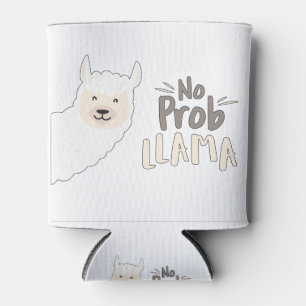 Rafraîchisseur Pour Canette Llama Pun, Pas De Problème Pun, Pas De Problème