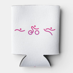 Rafraîchisseur Pour Canette Logo du triathlon