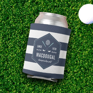 Rafraîchisseur Pour Canette Logo personnalisé du club de golf