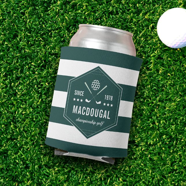 Rafraîchisseur Pour Canette Logo personnalisé du club de golf (Créateur téléchargé)