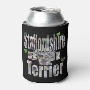 Rafraîchisseur Pour Canette Logo photo Staffordshire Bull Terrier,