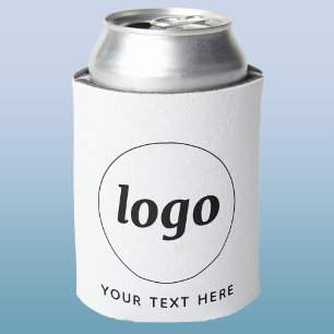 Rafraîchisseur Pour Canette Logo simple avec texte promotionnel d'entreprise