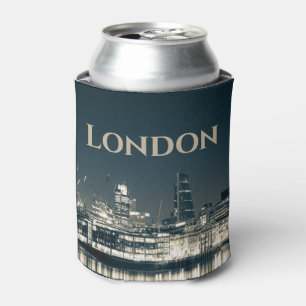 Rafraîchisseur Pour Canette Londres Skyline Panorama Urbain Souvenir Cadeau