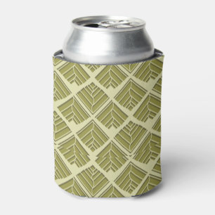 Rafraîchisseur Pour Canette Lumière Motif carré feuille or Lime