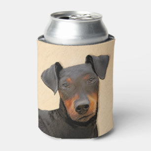 Rafraîchisseur Pour Canette Manchester Terrier Peinture Art animal original