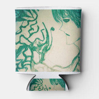 Rafraîchisseur Pour Canette manga manga vert monstre yaei