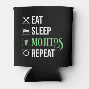 Rafraîchisseur Pour Canette Mangez des mojitos du sommeil Répéter