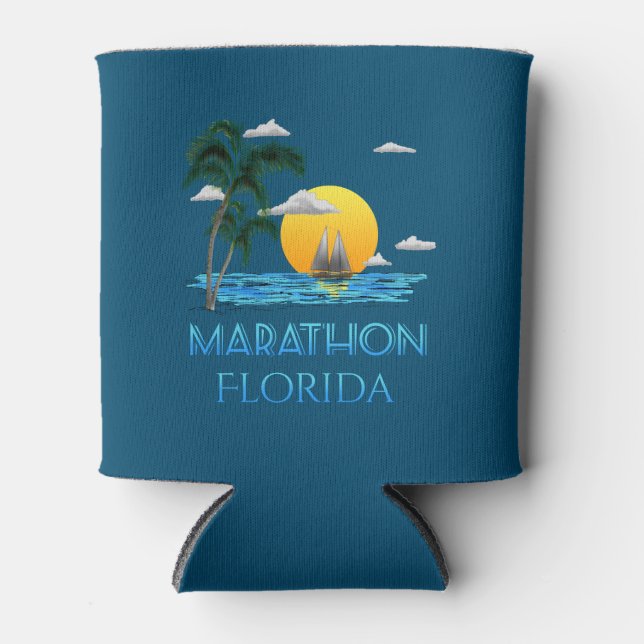 Rafraîchisseur Pour Canette Marathon de la voile Floride (Devant)