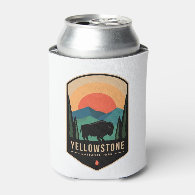 Rafraîchisseur Pour Canette Marchandises du parc national Yellowstone (Can devant)