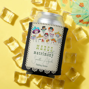 Rafraîchisseur Pour Canette Margs & Mariage Fiesta Mexicaine Couples Douche