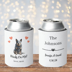 Rafraîchisseur Pour Canette Mariage de chien de bétail australien Can Cooler