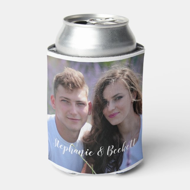 Rafraîchisseur Pour Canette Mariage en photo (Can devant)