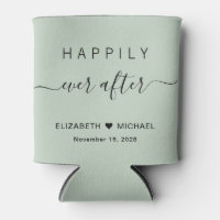Mariage Heureux Pour Toujours Vert Sauge