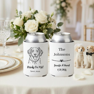 Rafraîchisseur Pour Canette Mariage personnalisé d'animaux de compagnie