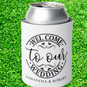 RAFRAÎCHISSEUR  POUR CANETTE MARIAGE SIMPLE ET ACCUEILLANT