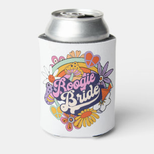Rafraîchisseur Pour Canette Mariée Boogie Groovy 70s Enterrement de Vie de Jeu