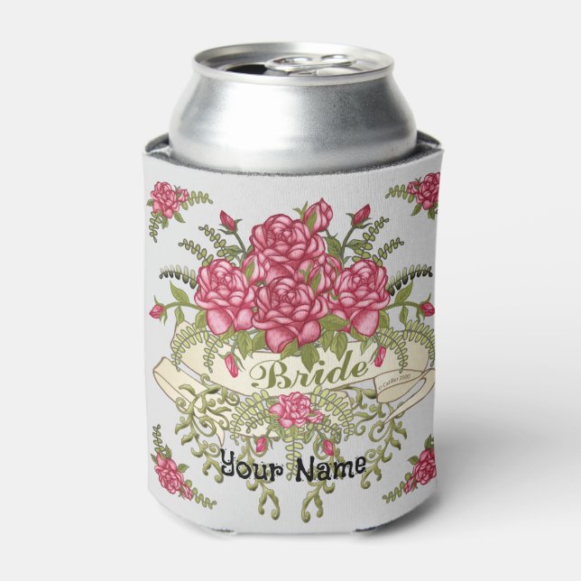 Rafraîchisseur Pour Canette Mariée Chauffe-verre de mariage (Can devant)