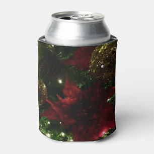 Rafraîchisseur Pour Canette Maroon et Arbre de Noël d'or I Photo de vacances