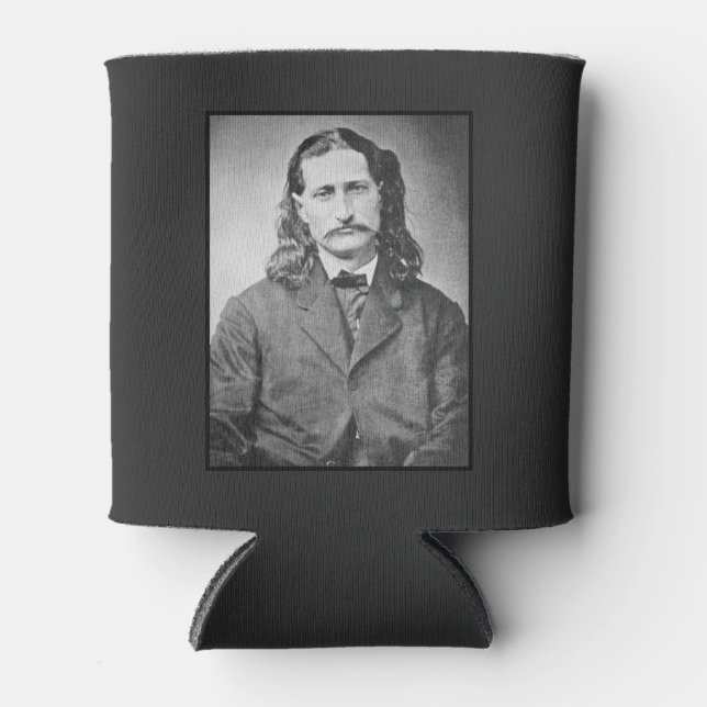 Rafraîchisseur Pour Canette Marshal Wild Bill Hickok Old West Gunfighter (Devant)