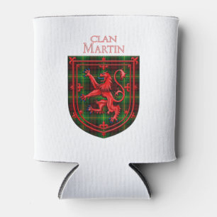 Rafraîchisseur Pour Canette Martin Tartan Scottish Plaid Lion Rampant