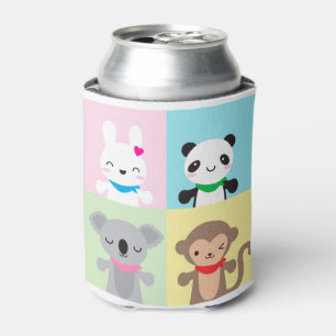 Rafraîchisseur Pour Canette Mascottes d'animaux Super Cute Kawaii