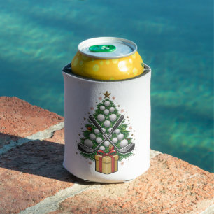Rafraîchisseur Pour Canette Matériel de golf Christmas Tree Golf