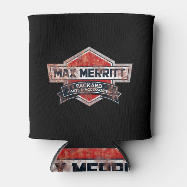 Rafraîchisseur Pour Canette Max Merritt Pièces d'auto peuvent refroidir Logo R (Devant)