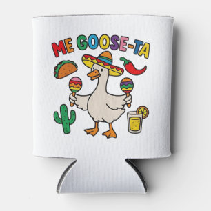 Rafraîchisseur Pour Canette Me Goose-Ta Funny Mexicain Espagnol Oie