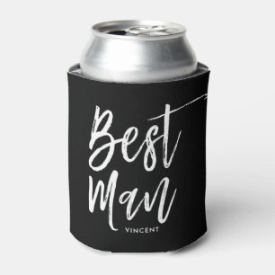 Rafraîchisseur Pour Canette Meilleur homme Style de script Mariage personnal