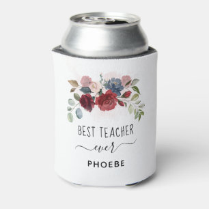 Rafraîchisseur Pour Canette Meilleur professeur floral personnalisé