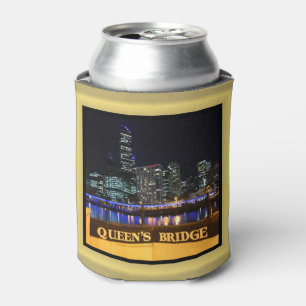 Rafraîchisseur Pour Canette Melbourne City Lights Queen's Bridge Souvenir