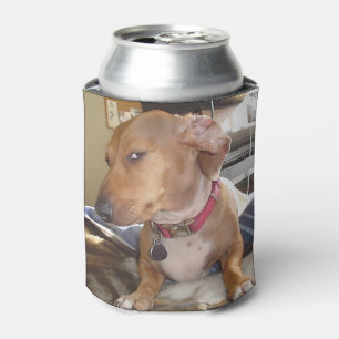 Rafraîchisseur Pour Canette Mème de chien oeil latéral double face noir