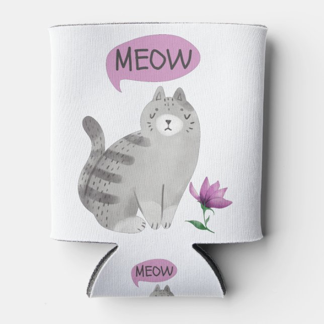 Rafraîchisseur Pour Canette Meow Cat (Devant)