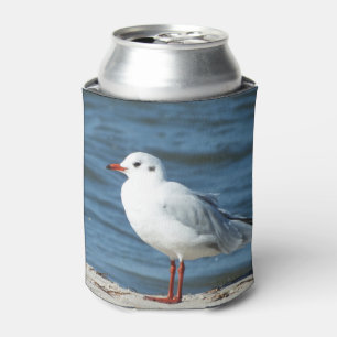 Rafraîchisseur Pour Canette mer, eau, mouette, oiseau, voyage, bleu, ciel,